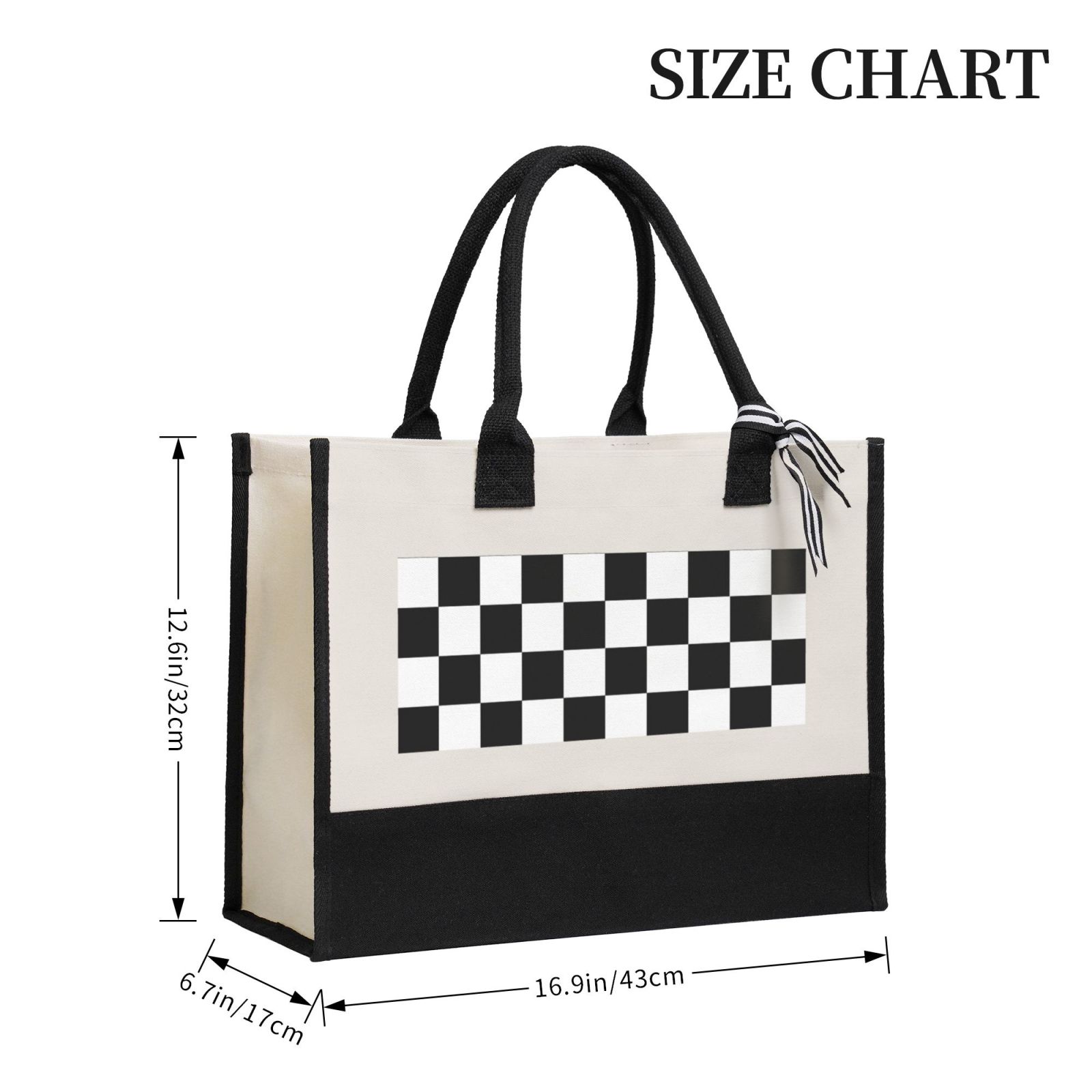 Canvas Gift Shopping Bag